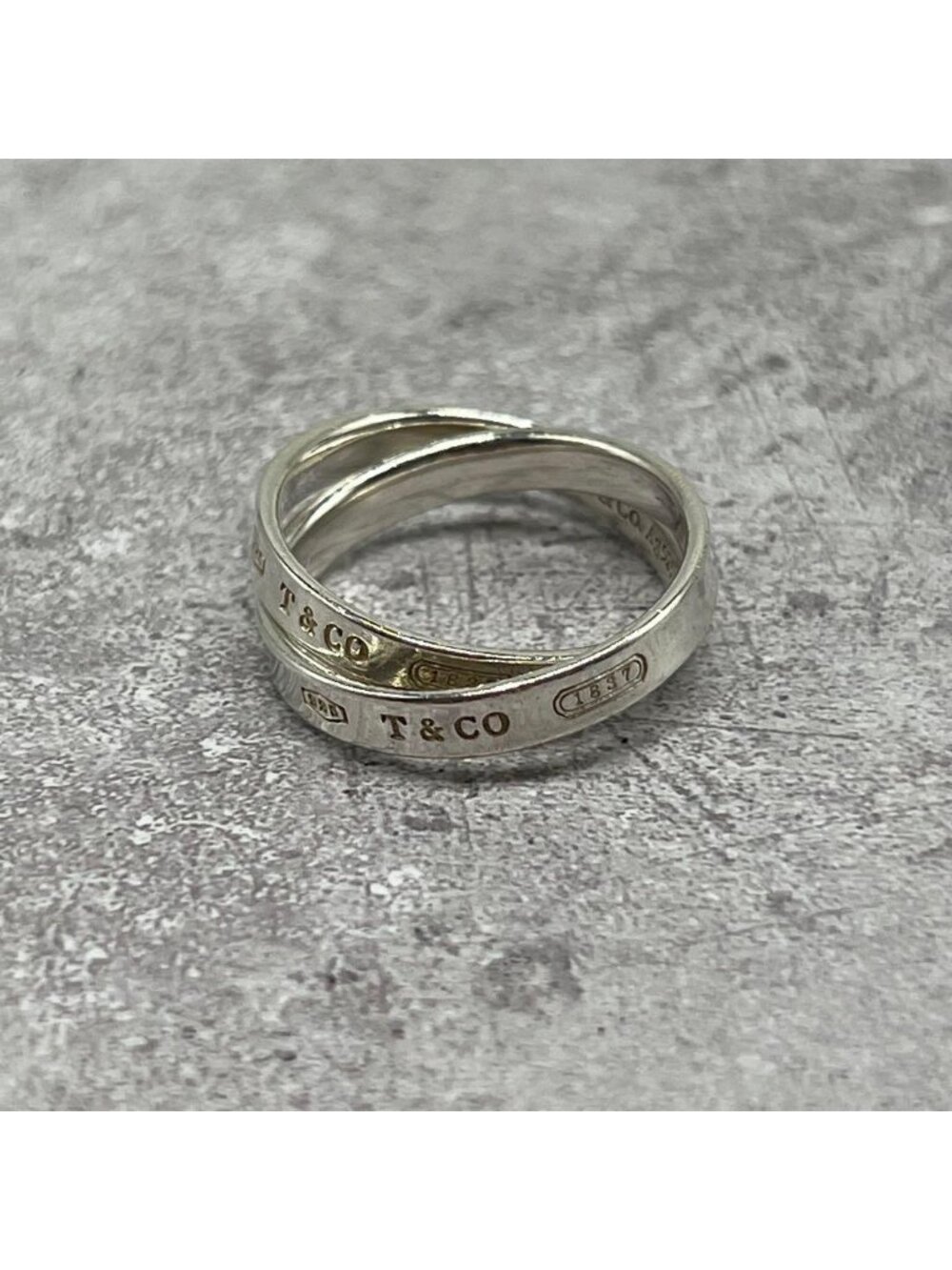 Tiffany & Co 1837 Interlocking Ring